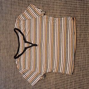Striped Crop Top XS